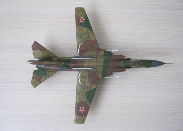 Сборная модель Советский истребитель-бомбардировщик - МИГ-23МЛД  