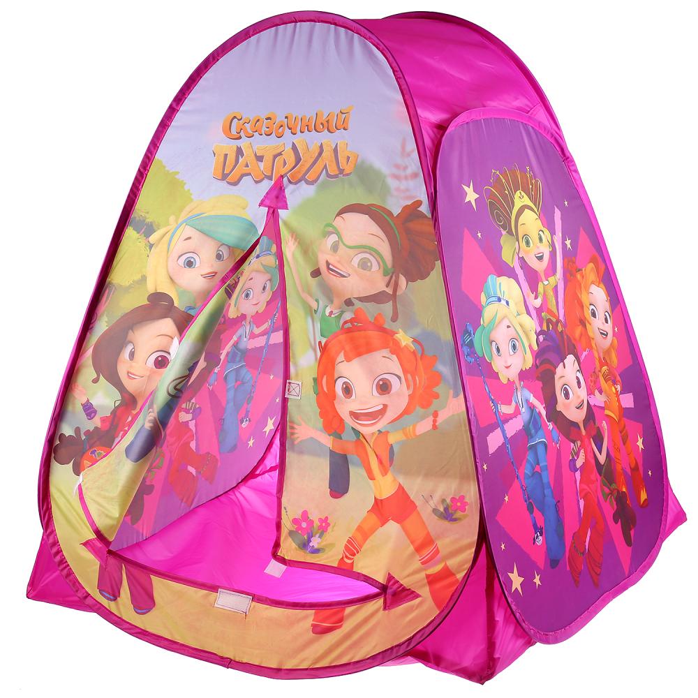 Палатка детская игровая – Сказочный патруль, 81 х 90 х 81 см, в сумке  