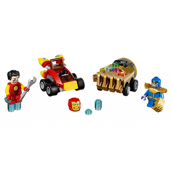 Lego Super Heroes. Mighty Micros: Железный человек против Таноса  