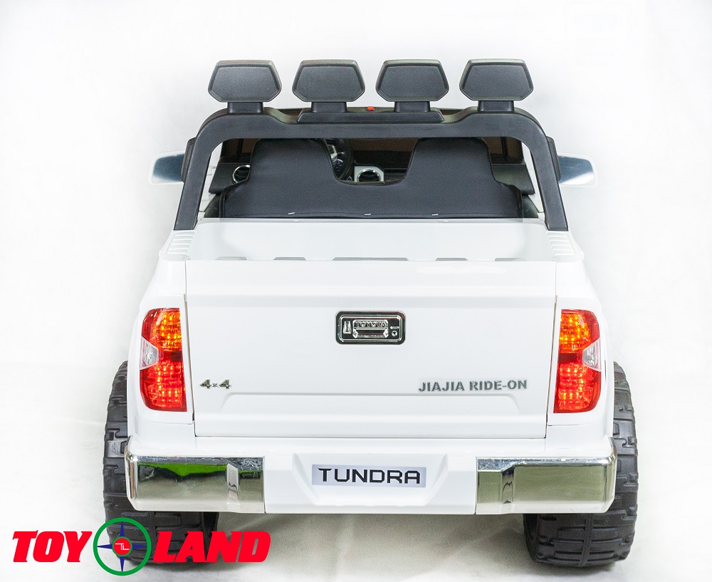Электромобиль ToyLand Toyota Tundra белого цвета  