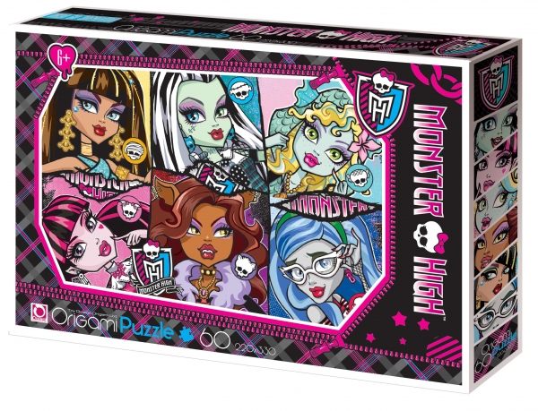 Пазл «Monster High» 60A. Пазл «Monster High» 60A.Куклы Ever After High и Monster High<br>Пазл «Monster High» 60A.<br>