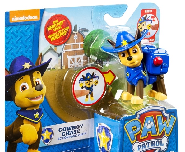 Фигурка спасателя Чейза с рюкзаком-трансформером «Щенячий патруль» Paw Patrol