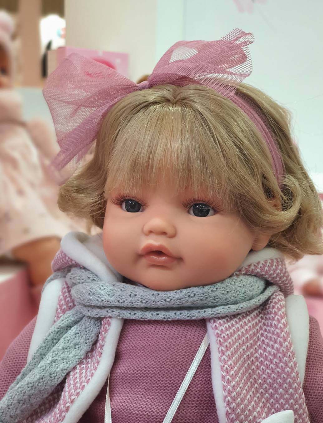 Кукла Лорена в розовом, озвученная, 42 см  