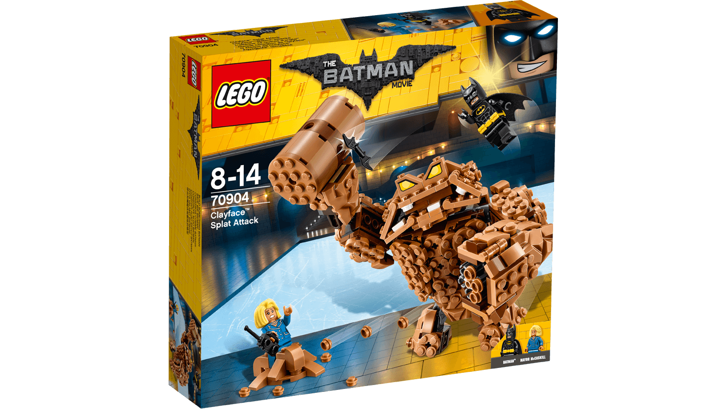 Lego Batman Movie. Атака Глиноликого  