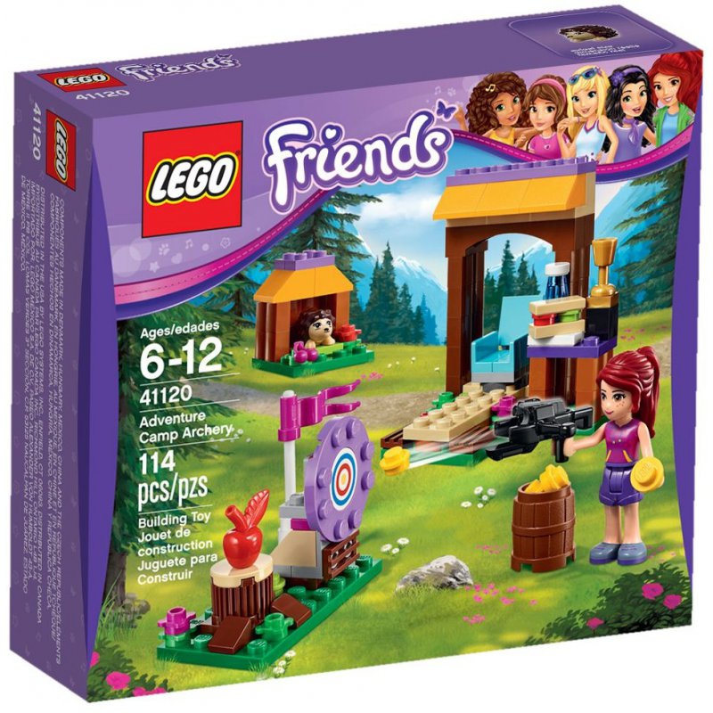 Lego Friends. Спортивный лагерь: стрельба из лука  