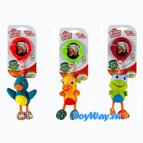 Развивающая игрушка "Дрожащий дружок", Коровка.