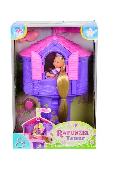 Кукла Еви в сказочной башне  