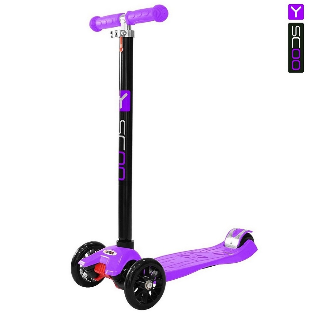 Самокат Y-Scoo maxi A-20 Simple, фиолетовый Самокат Y-Scoo maxi A-20 Simple, фиолетовыйТрехколесные самокаты<br>Самокат Y-Scoo maxi A-20 Simple, фиолетовый<br>