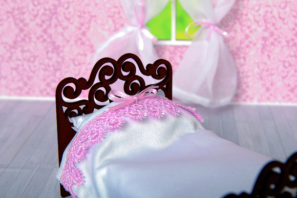 Набор текстиля для дома - Одним прекрасным утром™ - Бело-розовый зефир, шторы, покрывало для кровати, подушки  