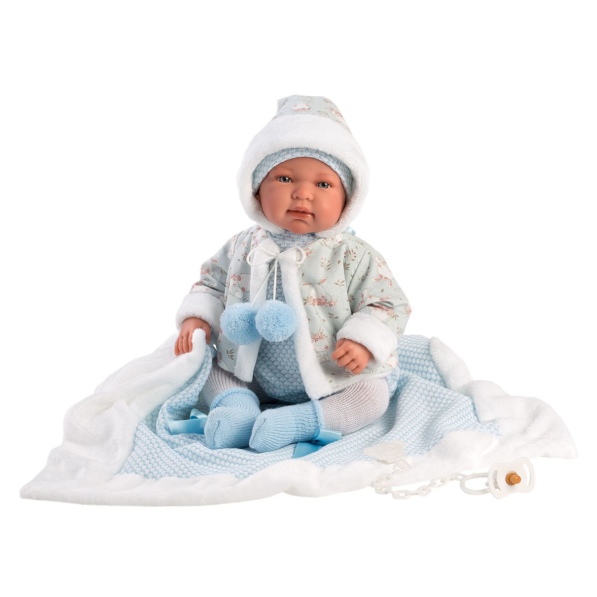 Кукла младенец с матрасиком, 43 см  
