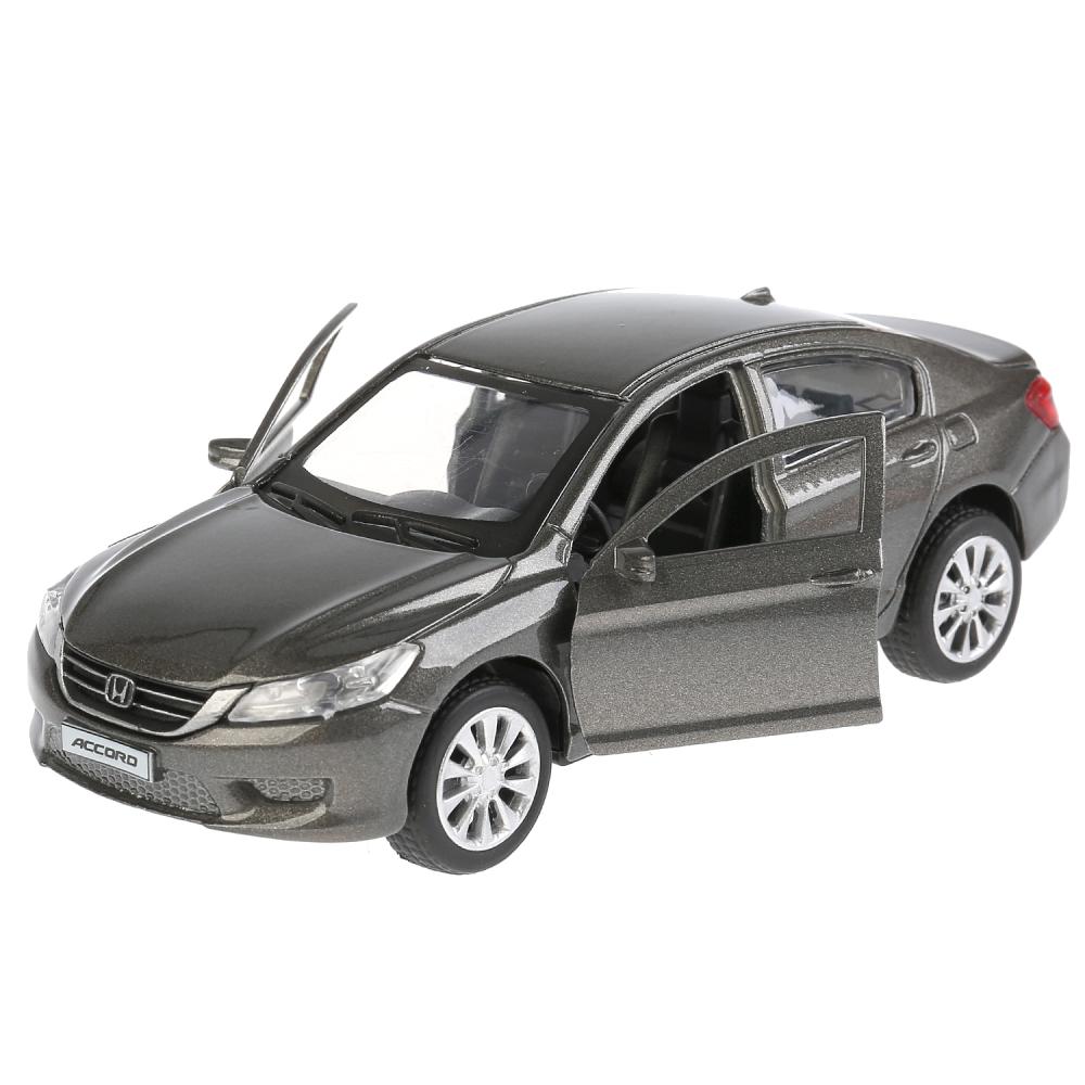 Модель Honda Accord, 12 см, открываются двери, инерционный, серый  