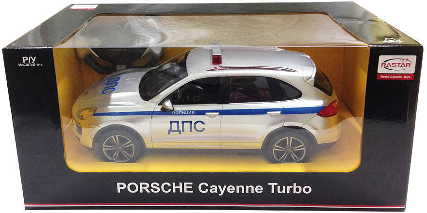 Радиоуправляемая полицейская машина Porsche Cayenne со световыми и звуковыми эффектами   