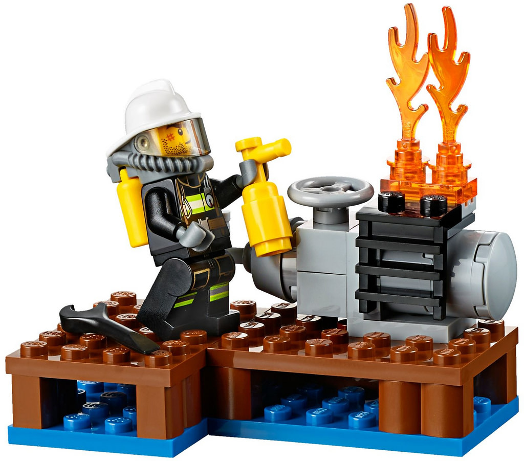 Lego City. Набор для начинающих «Пожарная охрана»  