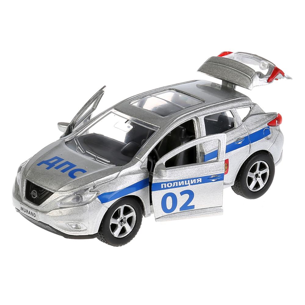 Металлическая инерционная модель – Nissan Murano Полиция, 12 см  