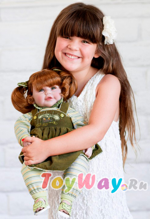 Кукла - Лягушачья радость - девочка, 51 см  