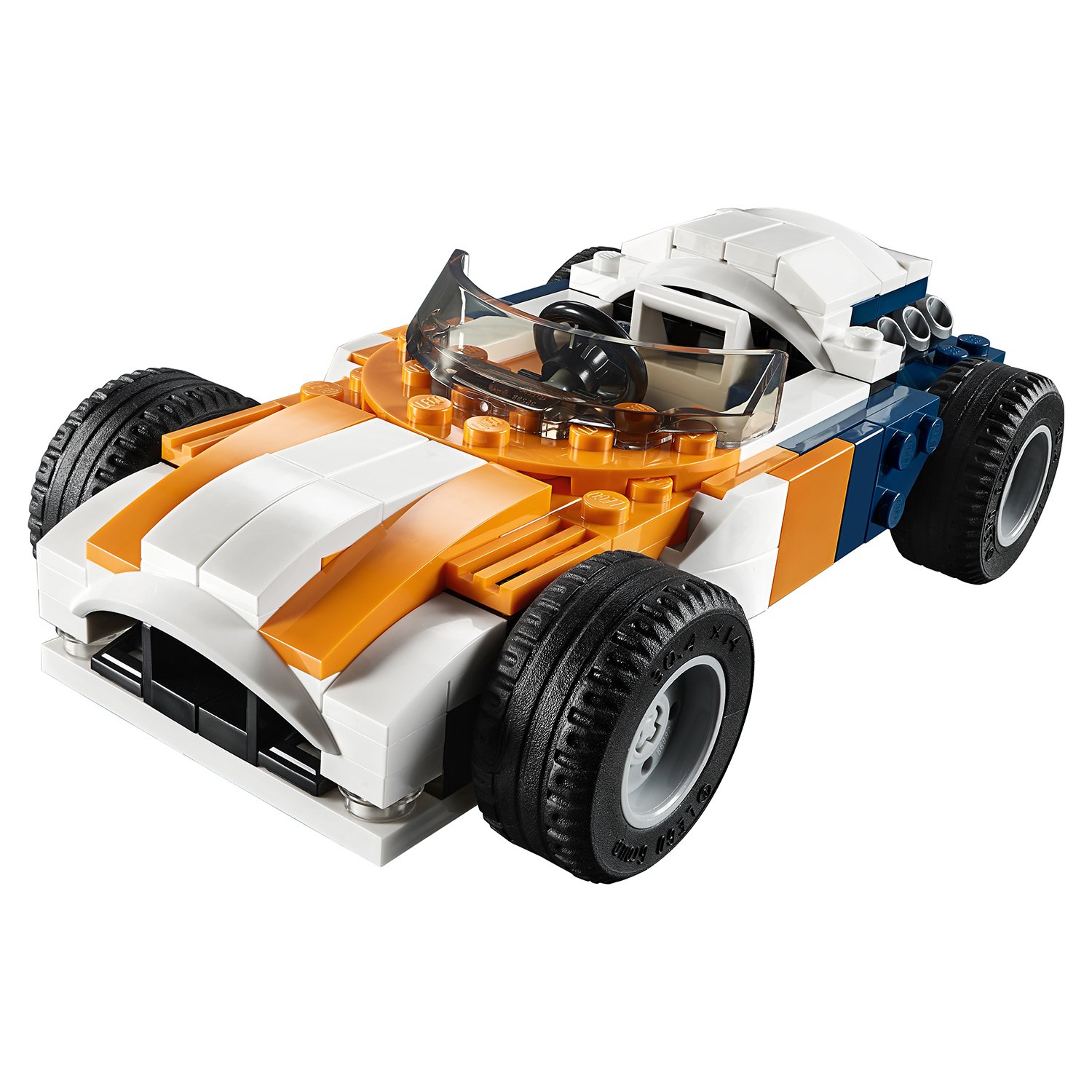 Конструктор из серии Криэйтор - Оранжевый гоночный автомобиль  
