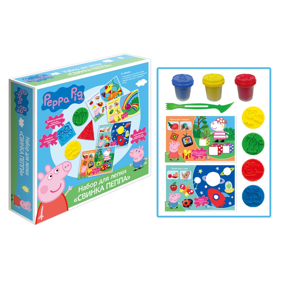 Набор для лепки «Свинка Пеппа» Peppa Pig Набор для лепки «Свинка Пеппа» Peppa PigНаборы для лепки<br>Набор для лепки «Свинка Пеппа» Peppa Pig<br>