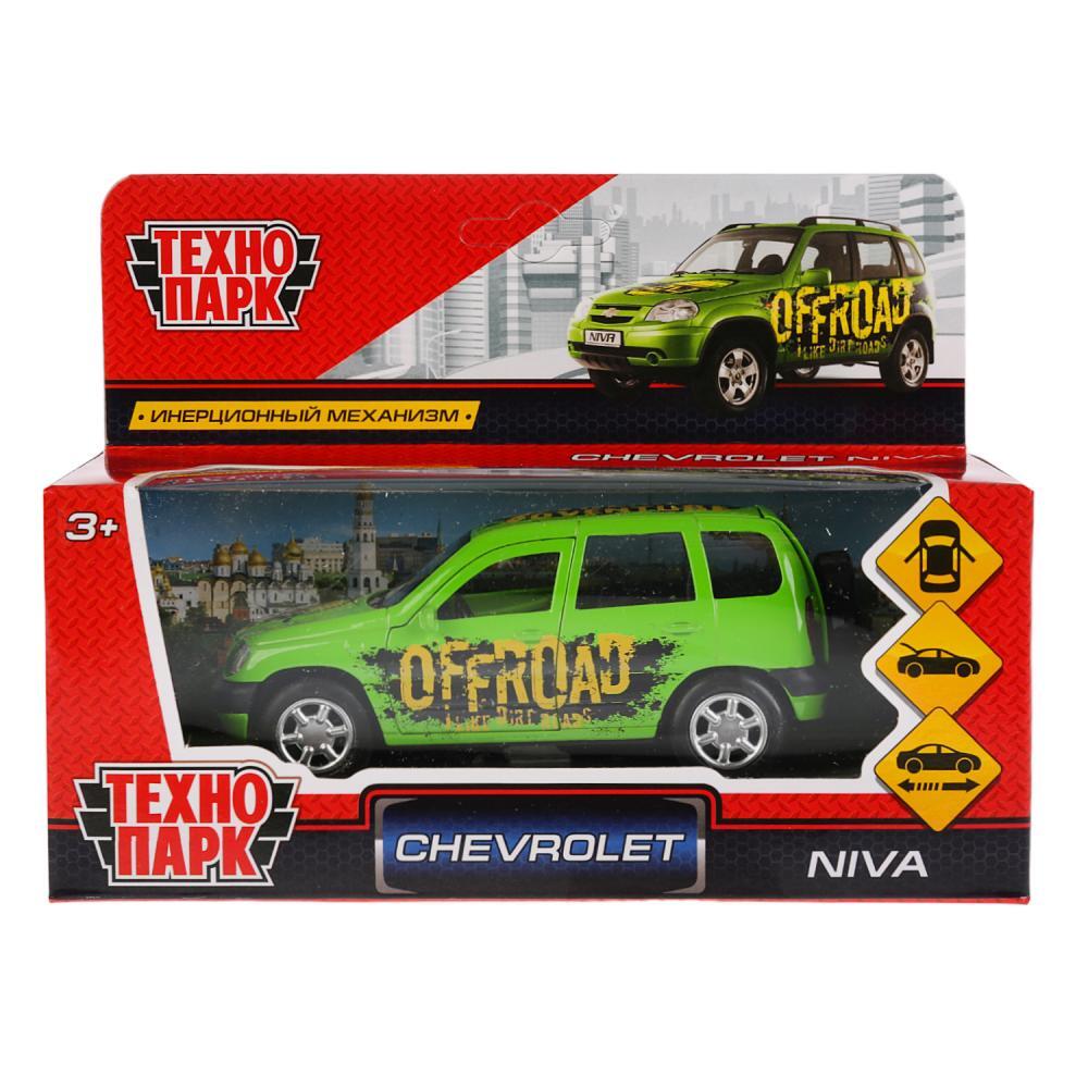 Модель металлическая инерционная Chevrolet Niva 12 см, открываются двери и багажник  