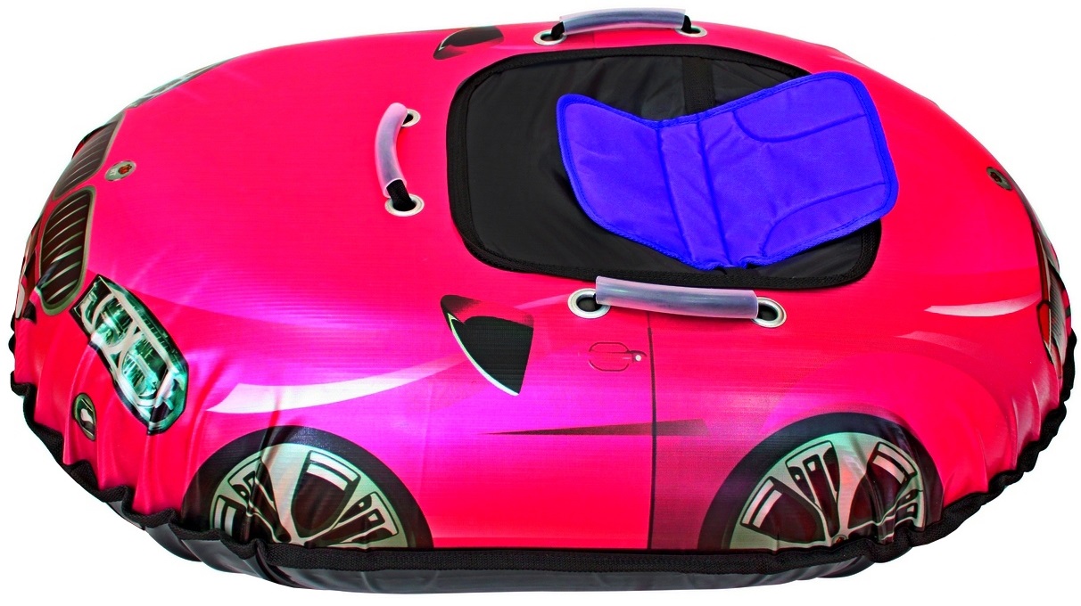 Санки надувные Тюбинг Snow auto X6, цвет розовый  
