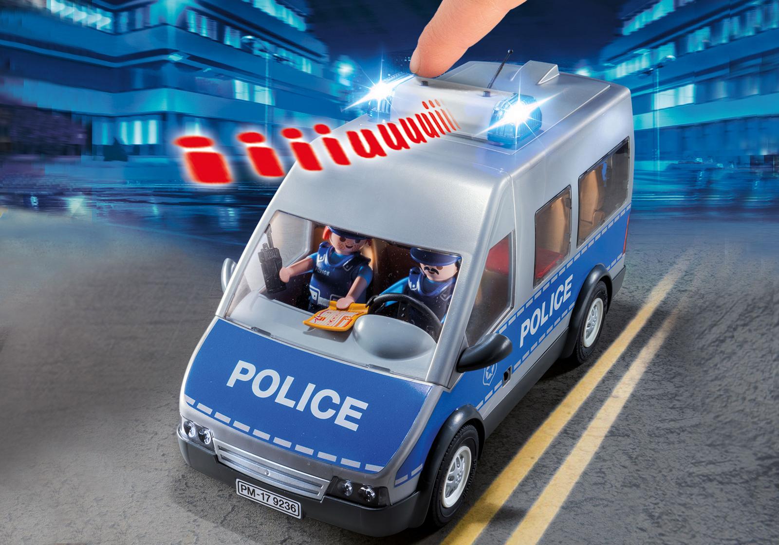 Playmobil. Промо-набор. Полицейский с машиной, свет и звук  