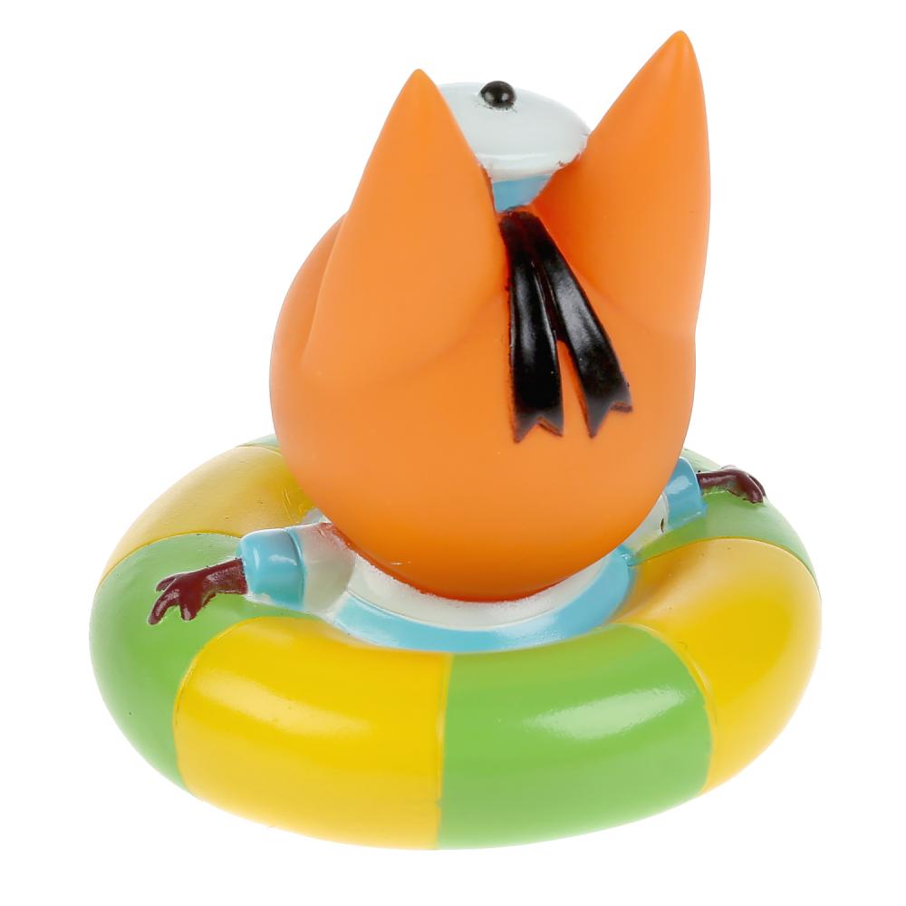 Игрушка пластизоль для ванны Три Кота - Коржик на круге  