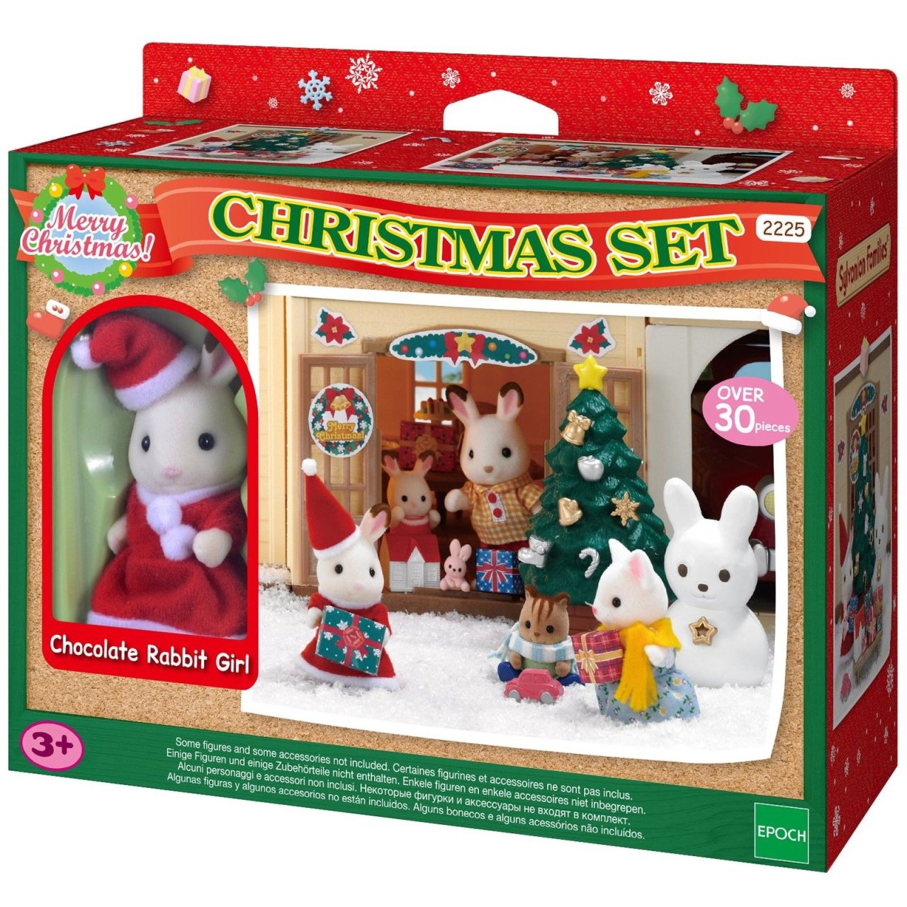 Игровой набор Рождественский праздник из серии Sylvanian Families Игровой набор Рождественский праздник из серии Sylvanian FamiliesМебель<br>Игровой набор Рождественский праздник из серии Sylvanian Families<br>