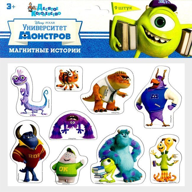 Игра магнитная развивающая - Магнитные истории - Магниты Disney - Университет Монстров
Игра магнитная развивающая - Магнитные истории - Магниты Disney - Университет Монстров