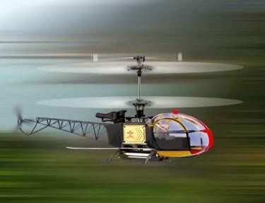 Радиоуправляемый вертолет LAMA 5. Полное пропорциональное радиоуправление, четыре канала. 2,4G  