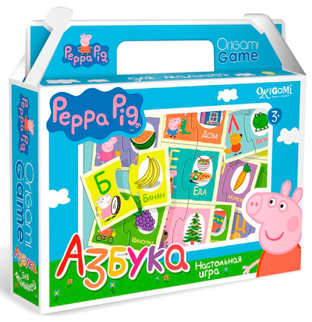 Peppa Pig. Игра настольная. Азбука Peppa Pig. Игра настольная. АзбукаСвинка Пеппа (Peppa Pig )<br>Peppa Pig. Игра настольная. Азбука<br>