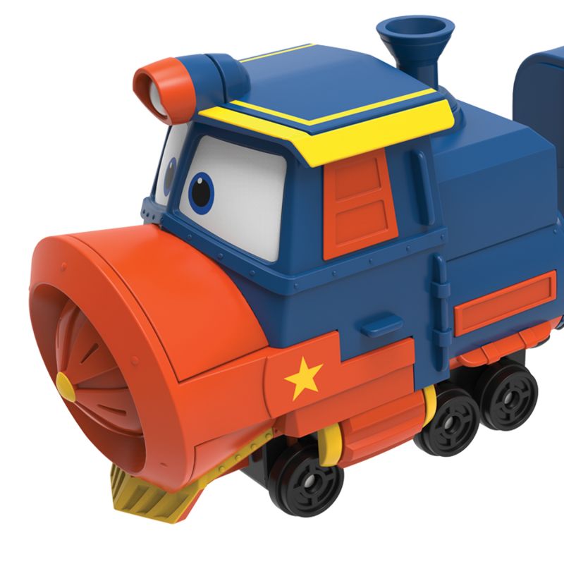 Паровозик Robot Trains - Виктор с двумя вагонами  