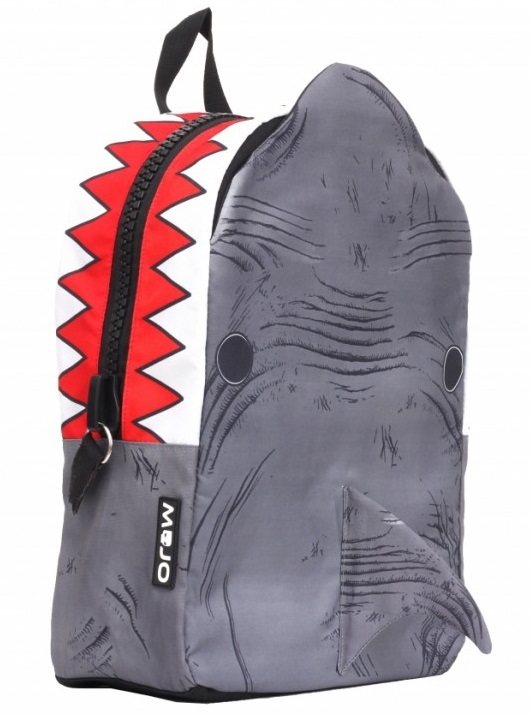 Рюкзак - Shark 3D, цвет серый, мульти