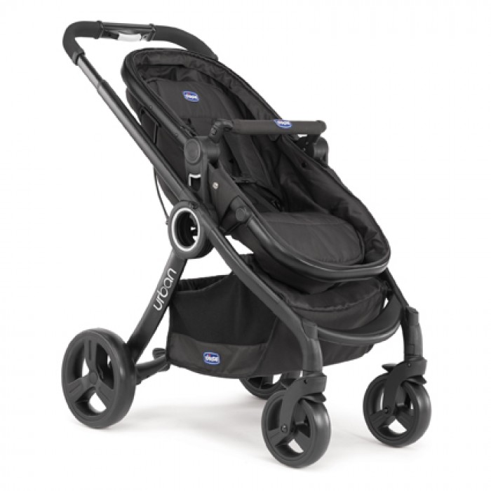 Коляска Urban Plus Black без аксессуаров Коляска Urban Plus Black без аксессуаровДетские коляски Capella Jetem, Baby Care<br>Коляска Urban Plus Black без аксессуаров<br>