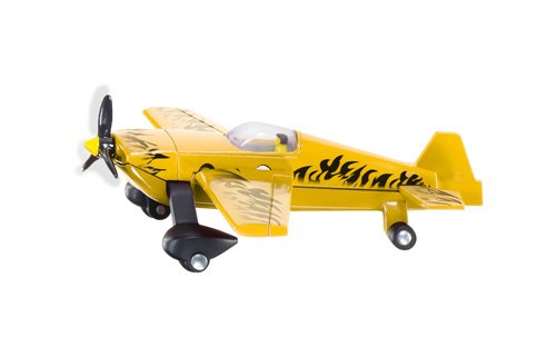 Машинка - Тягач со спортивным самолетиком, масштаб 1:87  