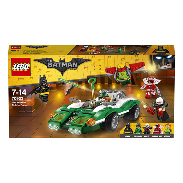 Lego Batman Movie. Гоночный автомобиль Загадочника  