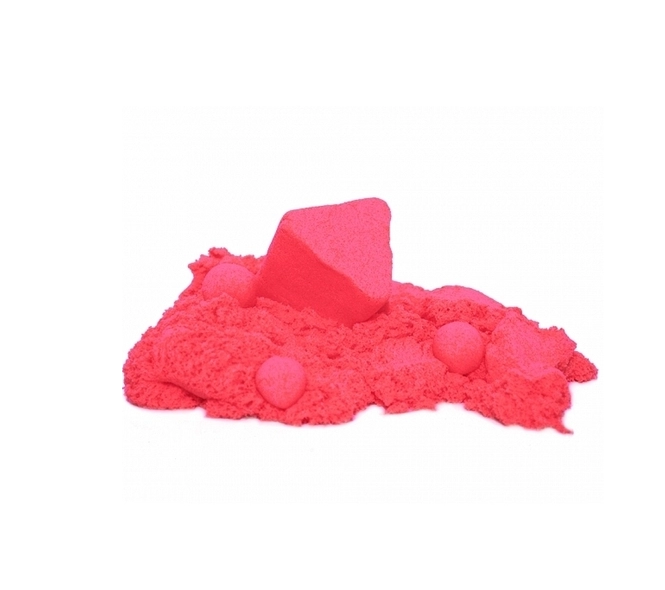 Кинетический пластилин Zephyr розовый, 0,3 кг.  