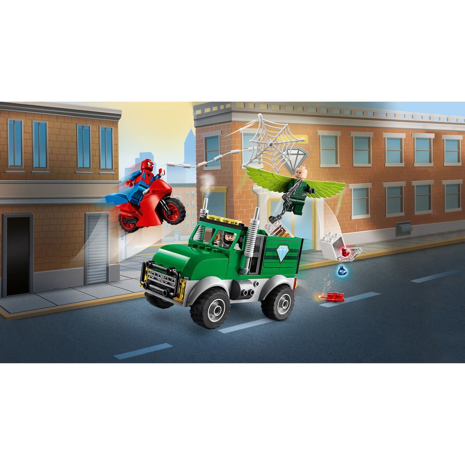 Конструктор Lego Super Heroes Ограбление Стервятника  