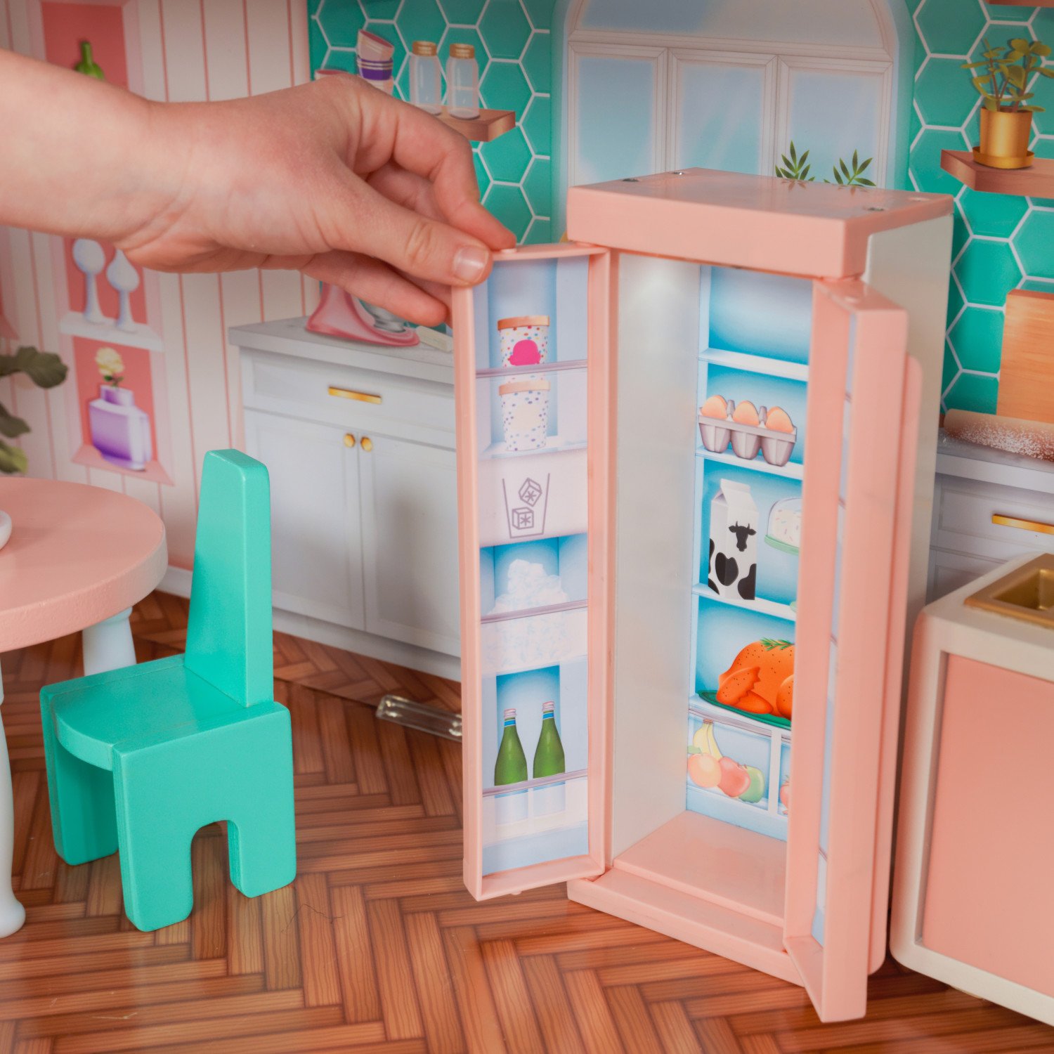 Кукольный домик с мебелью – Камила, 25 элементов  