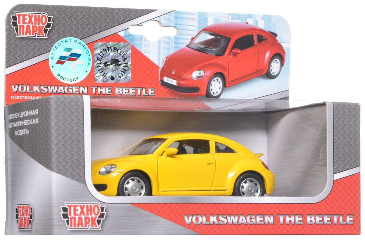 Машина металлическая инерционная - Volkswagen The Beetle  