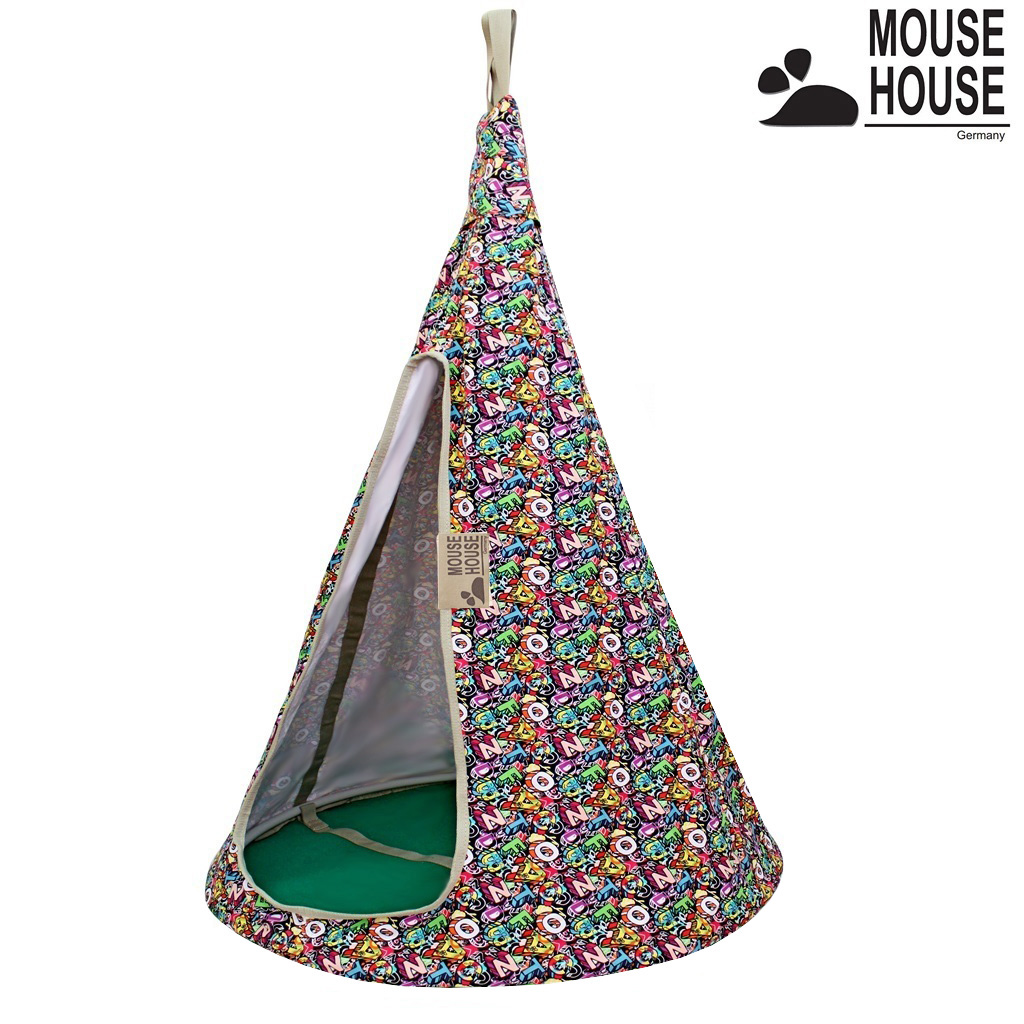 80-04 Гамак Mouse House - Буквы разноцветные, диаметр 80 см 80-04 Гамак Mouse House - Буквы разноцветные, диаметр 80 смДомики-палатки<br>80-04 Гамак Mouse House - Буквы разноцветные, диаметр 80 см<br>