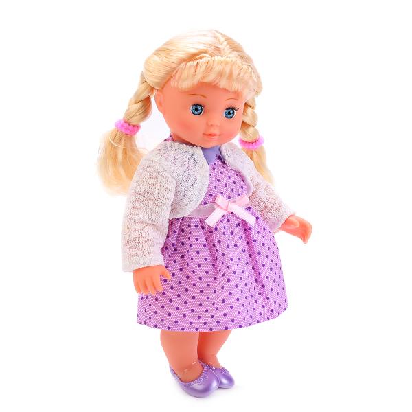 Интерактивная кукла Полина, 25 см, озвученная, стихи и песни А. Барто  