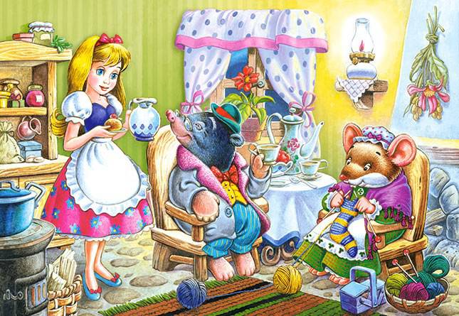Пазл Castorland 60 деталей Дюймовочка Пазл Castorland 60 деталей ДюймовочкаПазлы<br>Пазл Castorland 60 деталей Дюймовочка<br>