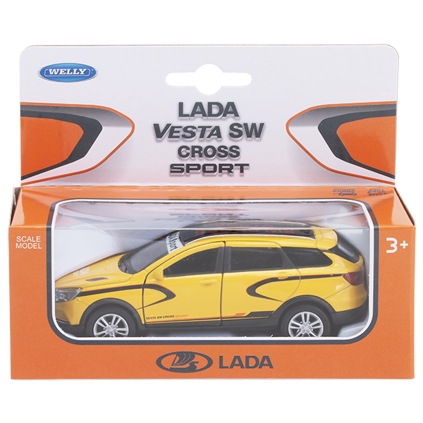 Игрушечная модель машины - Lada Vesta SW Cross Sport, 1:34-39  