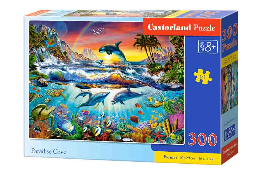 Пазлы Castorland – Райская бухта, 300 элементов  