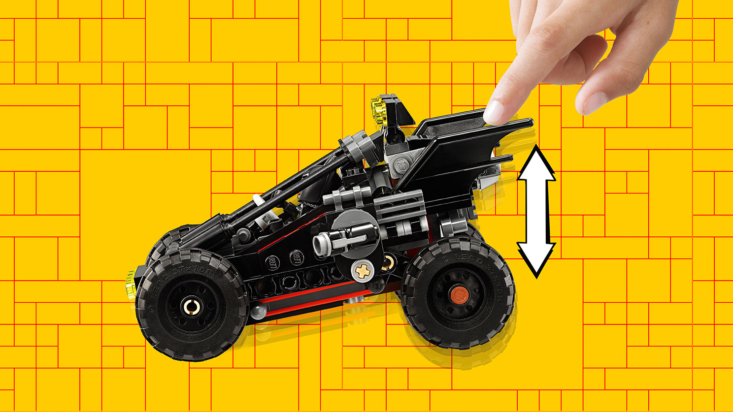 Конструктор Lego Batman Movie - Пустынный багги Бэтмена  