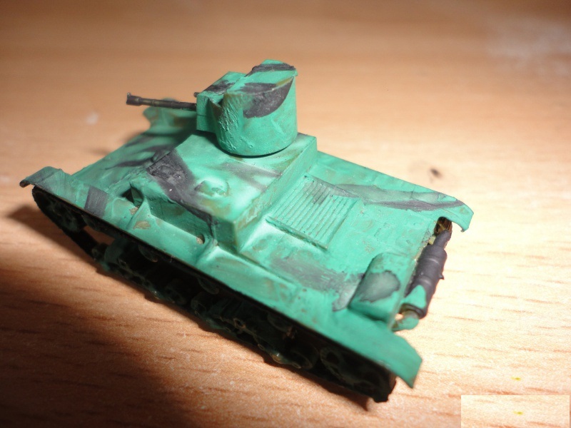 Модель сборная - Советский огнеметный танк Т-26  