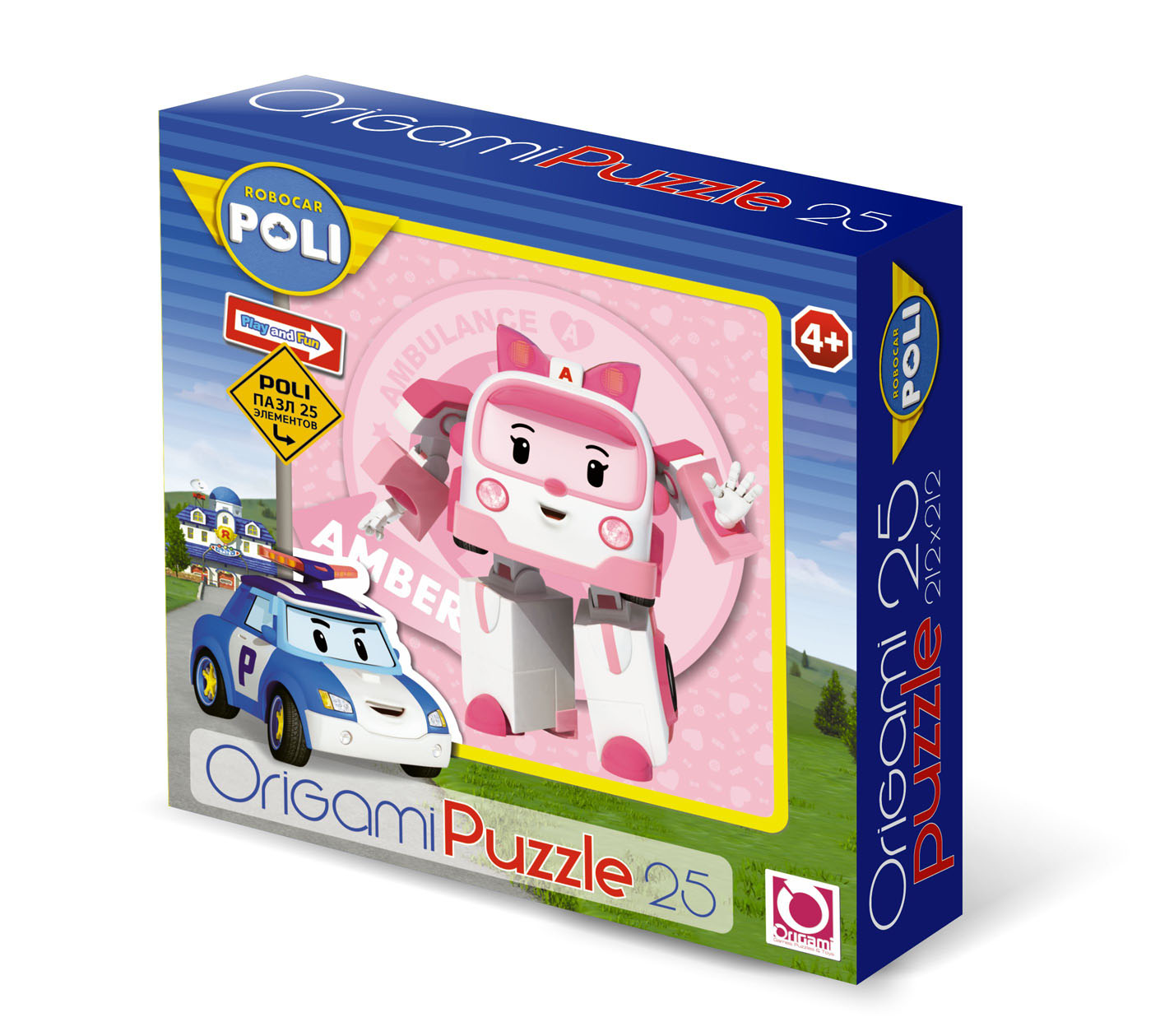 Паззл Robocar Poli 25 элементов Паззл Robocar Poli 25 элементовRobocar Poli. Робокар Поли и его друзья<br>Паззл Robocar Poli 25 элементов<br>