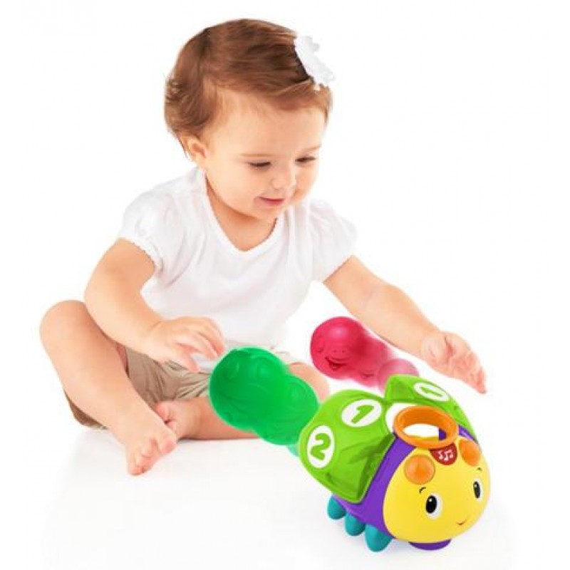 Развивающая игрушка - Жучок 1-2-3, звук, движение  