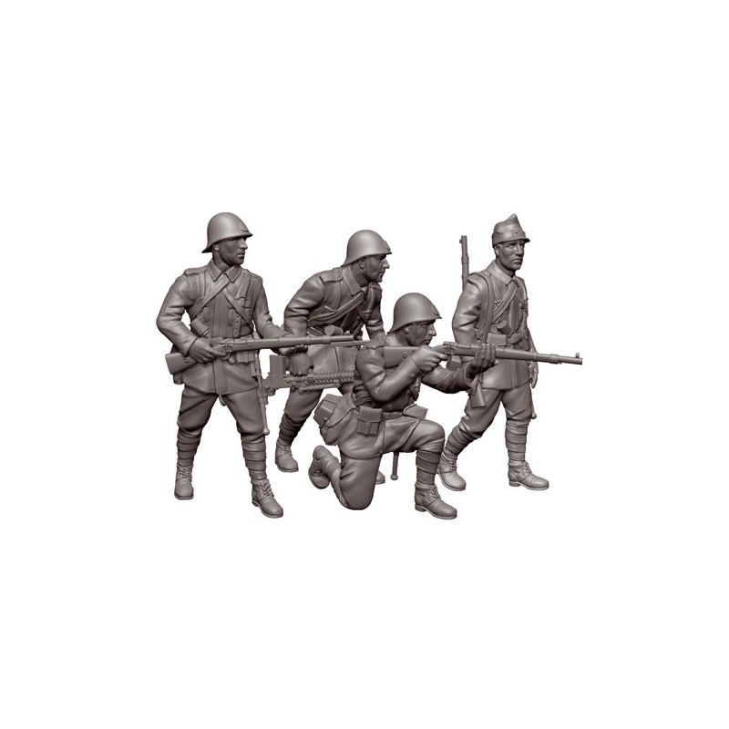 Модель сборная - Румынская пехота 1939-1945  