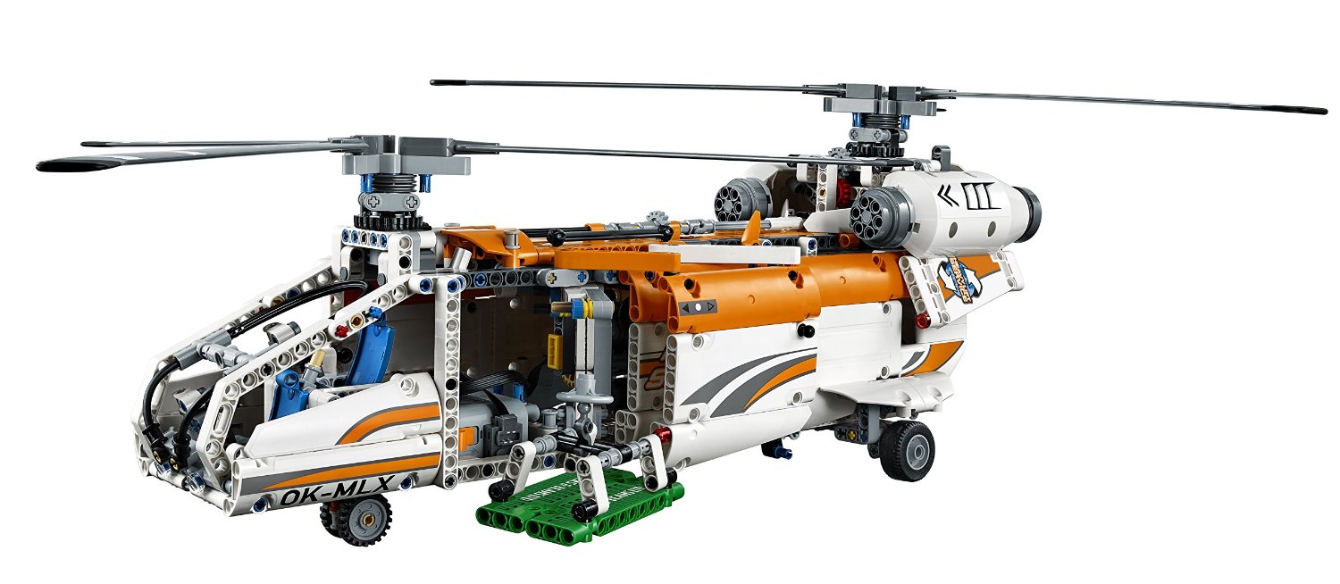 Lego Technic. Лего Техник. Грузовой вертолет  