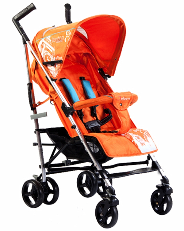 Коляска трость London, Orange Коляска трость London, OrangeДетские коляски Capella Jetem, Baby Care<br>Коляска трость London, Orange<br>